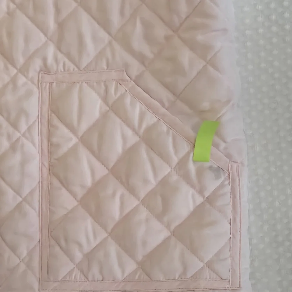 Crew Cuts / J Crew Pink Quilted Gitls Vest Size 10 *** Some Small Spots See Pics - Picture 6 of 7